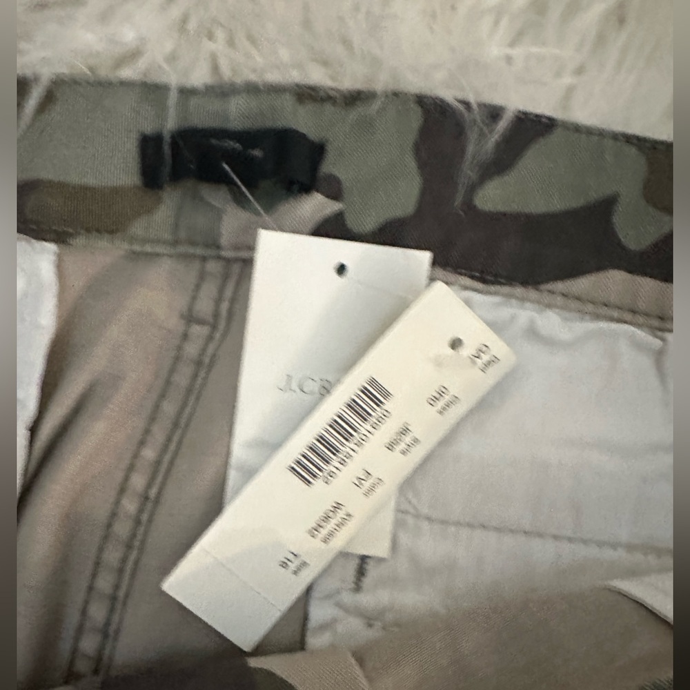 J. Crew Camouflage Straight Leg Pants 16 NWT - Picture 6 of 6